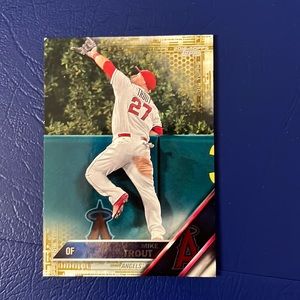 Rare Mike trout card
